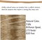 The Beadsmith Artificial Sinew Waxed Thread – Flat Polyester Craft String